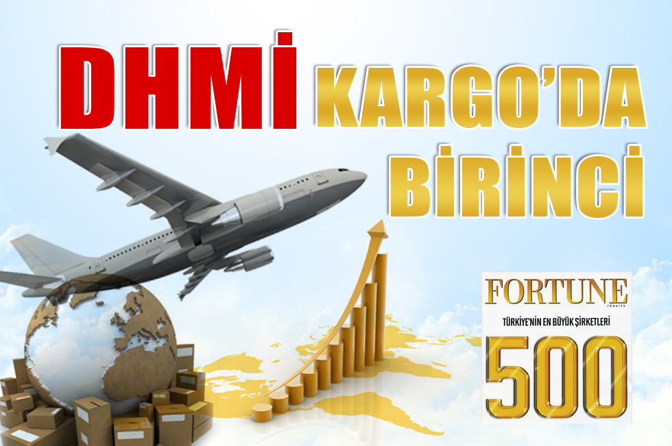 DHMİ Kargoda da Birinci