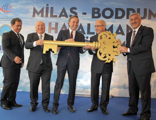 Milas  Bodrum Havalimanı'nın İlk Kirası Ödendi