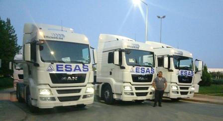 Esas Petrole MAN TGS Efficientline Çekiciler