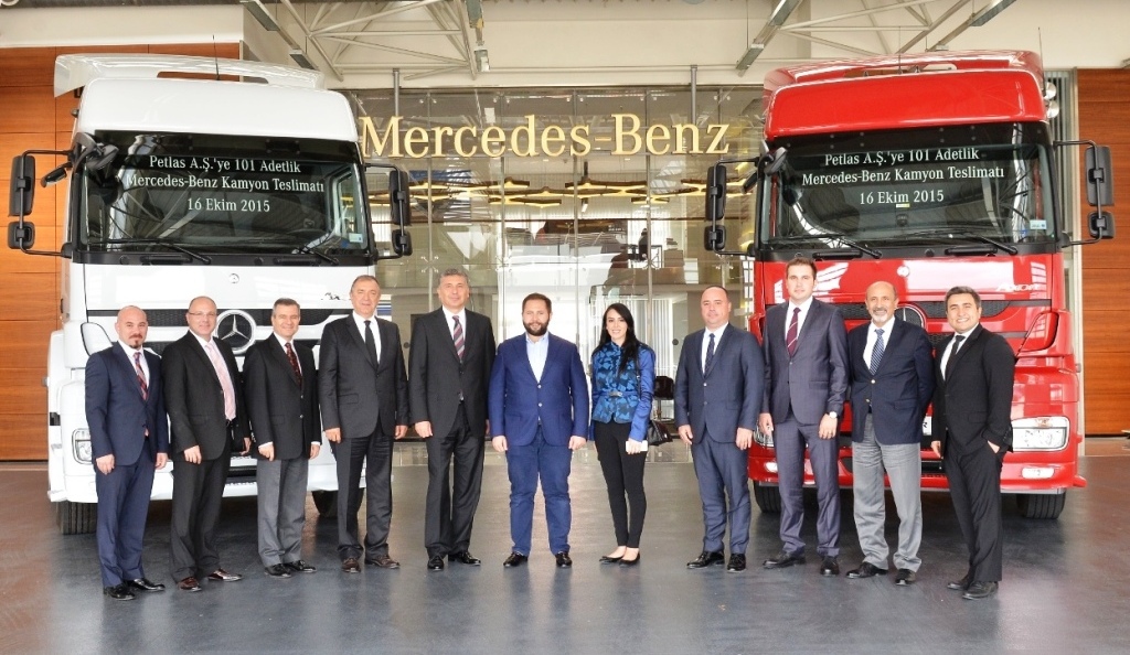 Mercedes-Benz Kamyonları Petlasa Güç Katıyor