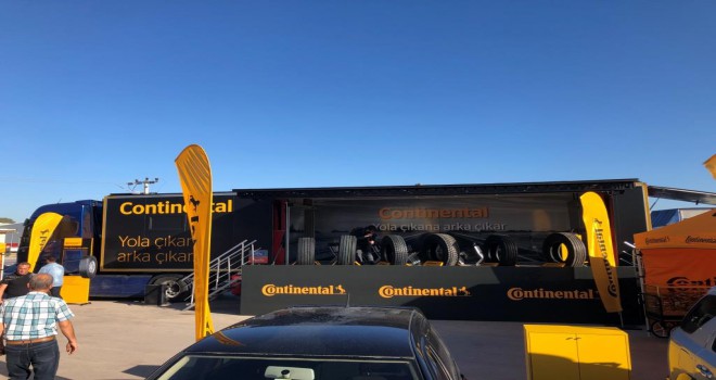 Continental 5 Bin Kamyon Sürücüsüne Ulaştı