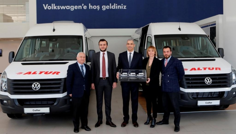 ALTUR, VOLKSWAGEN CRAFTER İLE BÜYÜMEYE DEVAM DEDİ