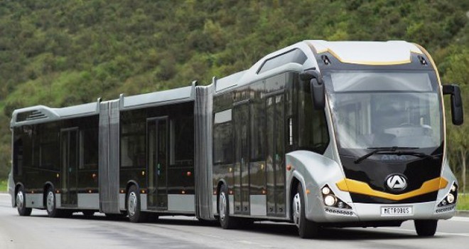 İstanbul'un DEV Metrobüs'ü AKIA Oluyor