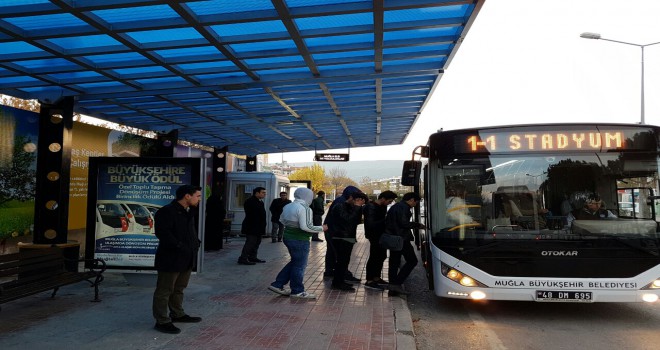 Büyükşehir ve ÖTTA Muğla Nüfusunun 166 Katı Yolcu Taşıdı