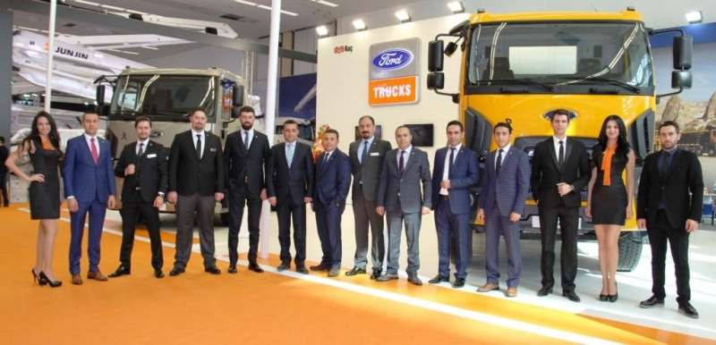 FORD TRUCKS ANKARA BETON FUARI’NDA