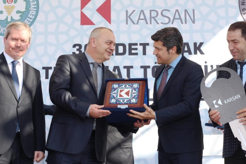 KARSAN\'DAN MANİSA\'YA 30 ADET ATAK