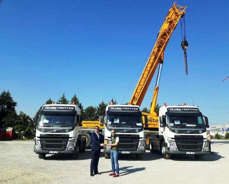 SİSTEM VİNÇ, FİLOSU VOLVO TRUCKS İLE GÜÇLENMEYE DEVAM