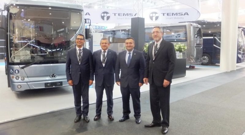 “TEMSA, HANNOVER FUARI’NDA 100 SAFİR PLUS VERDİ 