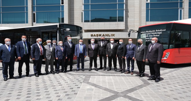Ankara'ya CNG'li 273 Adet Yeni Mercedes-Benz Conecto