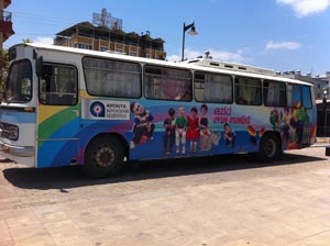 Dünya&#8217;da İlk: Çocuklara Özel Otobüs