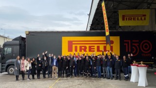 Pirelli'nin 150. Yıl Donanımlı Tırı Karşılandı