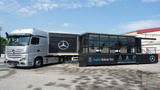 Mercedes-Benz Türk’ün Sağlık Bakım Tırı Üçüncü Durağı Düzce'de De Yoğun İlgi Gördü