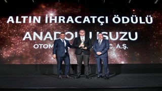 Anadolu Isuzu’ya Uludağ Otomotiv Endüstrisi İhracatçıları Birliği’nden “İhracat Başarı Ödülü”