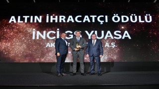 İnci GS Yuasa, Bu Yıl Da “Altın İhracat Ödülü”Nün Sahibi Oldu