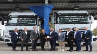 MLA Lojistik, Araç Filosunu 40 Adet Mercedes-Benz Actros 1845 Çekici İle Genişletti