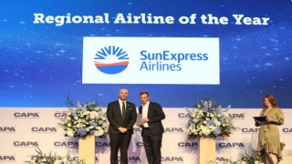 SunExpress’e ‘Yılın Bölgesel Hava Yolu’ Ödülü