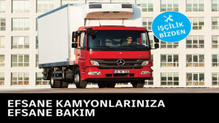 Mercedes-Benz Türk’ten, Kamyon Şoförlerinin Yol Arkadaşlarına Bakım Fırsatı