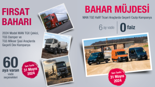 MAN’dan 2024 Model Araçlar İçin Bahar Fırsatı