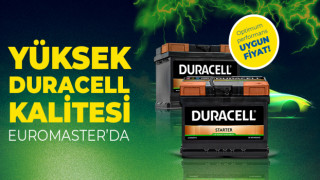 Euromaster’ın Geniş Servis Ağında Duracell Akü Satışı Başladı