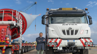 Allison Transmission, Astra HD9 ile Rüzgar Türbini Kanadı Taşımacılığını Başarıyla Gerçekleştirdi