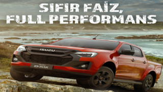 Isuzu D-Max Pick-Up Modellerinde Sıfır Faiz Fırsatı