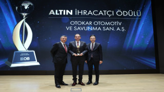 Otokar’a Altın İhracatçı Ödülü