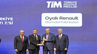 Oyak Renault, Türkiye’nin en büyük 7. ihracatçısı oldu