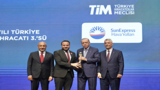 SunExpress Hizmet İhracatında Türkiye’nin İlk Üç Şirketinden Biri Oldu