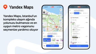 Yandex Maps, İstanbul'un kompleks ulaşım ağında yolunuzu bulmanıza ve en uygun metro vagonunu seçmenize yardımcı oluyor