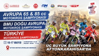 19 Mayıs Coşkusu Afyonkarahisar’da Motokros Heyecanıyla Taçlanıyor