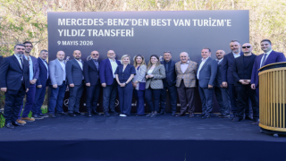 Best Van 23 adet Mercedes-Benz Otobüsünü Teslim Aldı