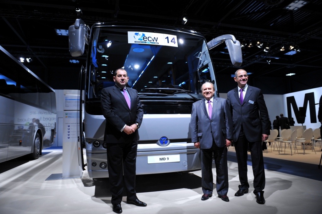 Temsa MD9 Busworld Fuarında Ödülü Kaptı