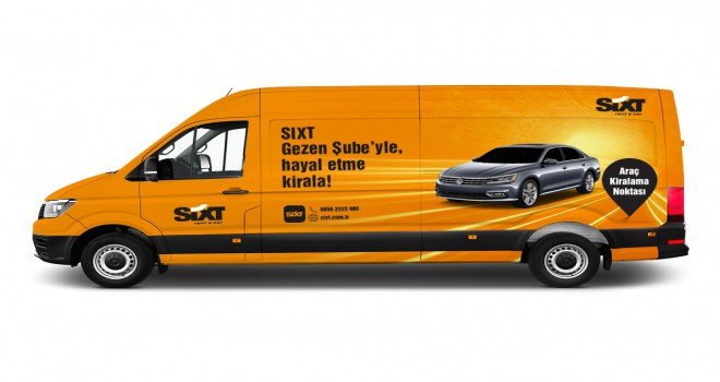 SIXT rent a car, “Gezen Şube” ile Türkiye yollarında