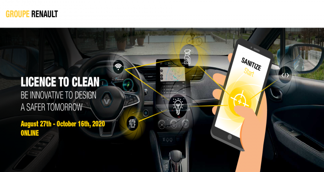 Groupe Renault Daha Hijyenik Otomobiller İçin Yeni Fikirler Arıyor