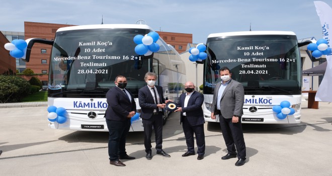Kamil Koç'a 10 Adet Mercedes-Benz Tourismo