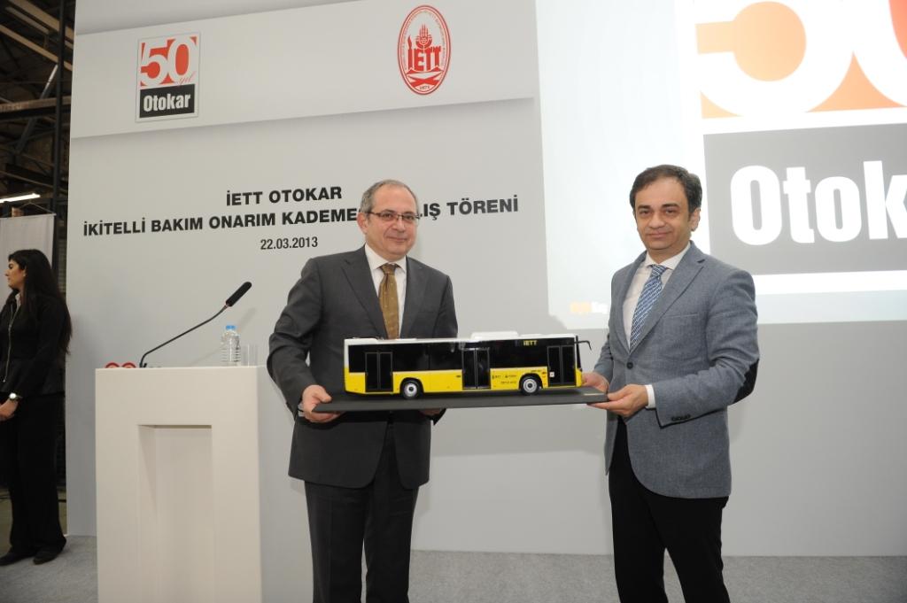 İkitelli Garajında Otokar Bakım Onarım Kademesi