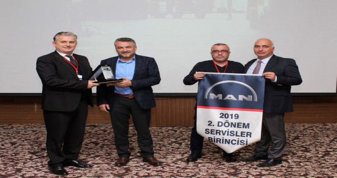 MAN’ın ‘En İyi Servisleri’ Ödüllerini Aldı