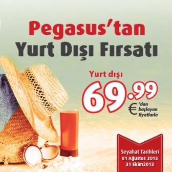 Pegasus, Yazın 69.99 Euroya Yurtdışına Uçuruyor