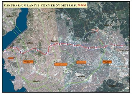Ümraniye Metro İstasyonu İnşaatı Başlıyor