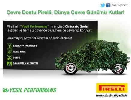 Pirelliden 750 Milyon Litre Yakıt Tasarrufu