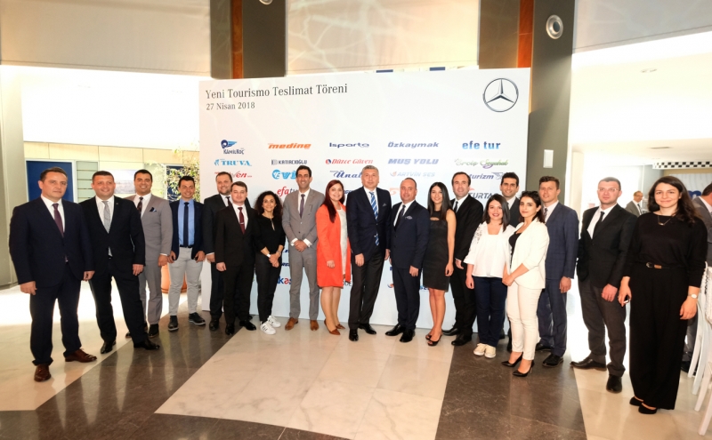 55 ADET YENİ MERCEDES-BENZ TOURISMO SAHİPLERİNE KAVUŞTU