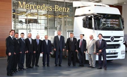 Sertel Lojistik Mercedes-Benzi Tercih Etti