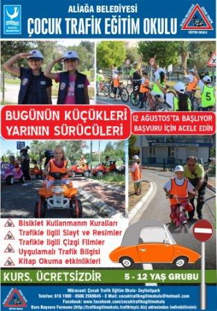 Çocuklara Okulunda Trafik Eğitimi