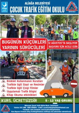 Çocuklara Okulunda Trafik Eğitimi