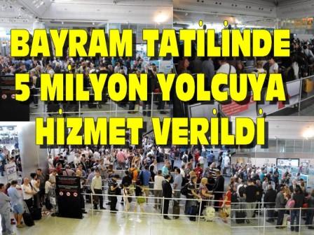 5 Milyon Yolcu