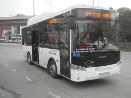 Elektrikli Otobüs Samsundan Sonra Antalyada!