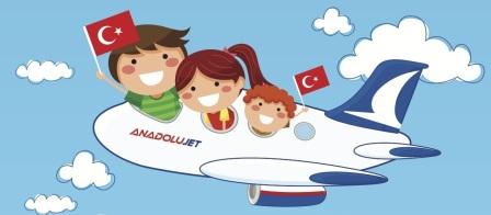 Anadolujetten Çocuklara Özel 23 Nisan Kampanyası