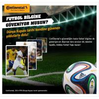 Futbol Bilgine Güveniyorsan, Continental Seni Bekliyor!