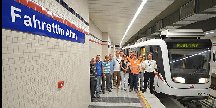 Ve Metro F.Altay`da