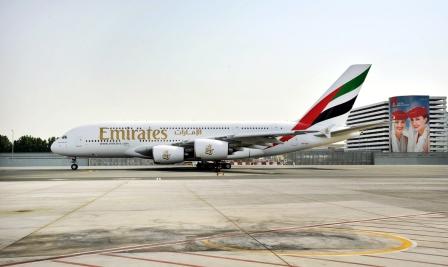 Emiratesten Dünyanın En Kısa A380 Uçuşu